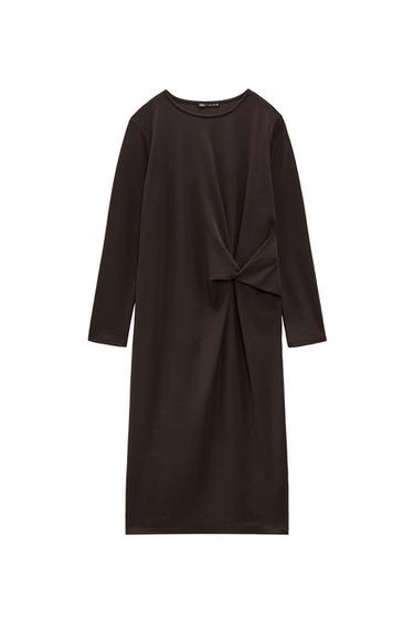 VESTIDO NUDO LATERAL