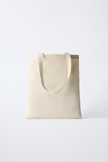 SAC SHOPPER HOMARD - Blanc écru de Zara - Image 4