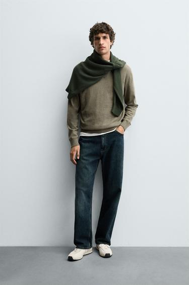 POLO PUNTO ESTRUCTURA - Khaki claro de Zara - Imagen 0