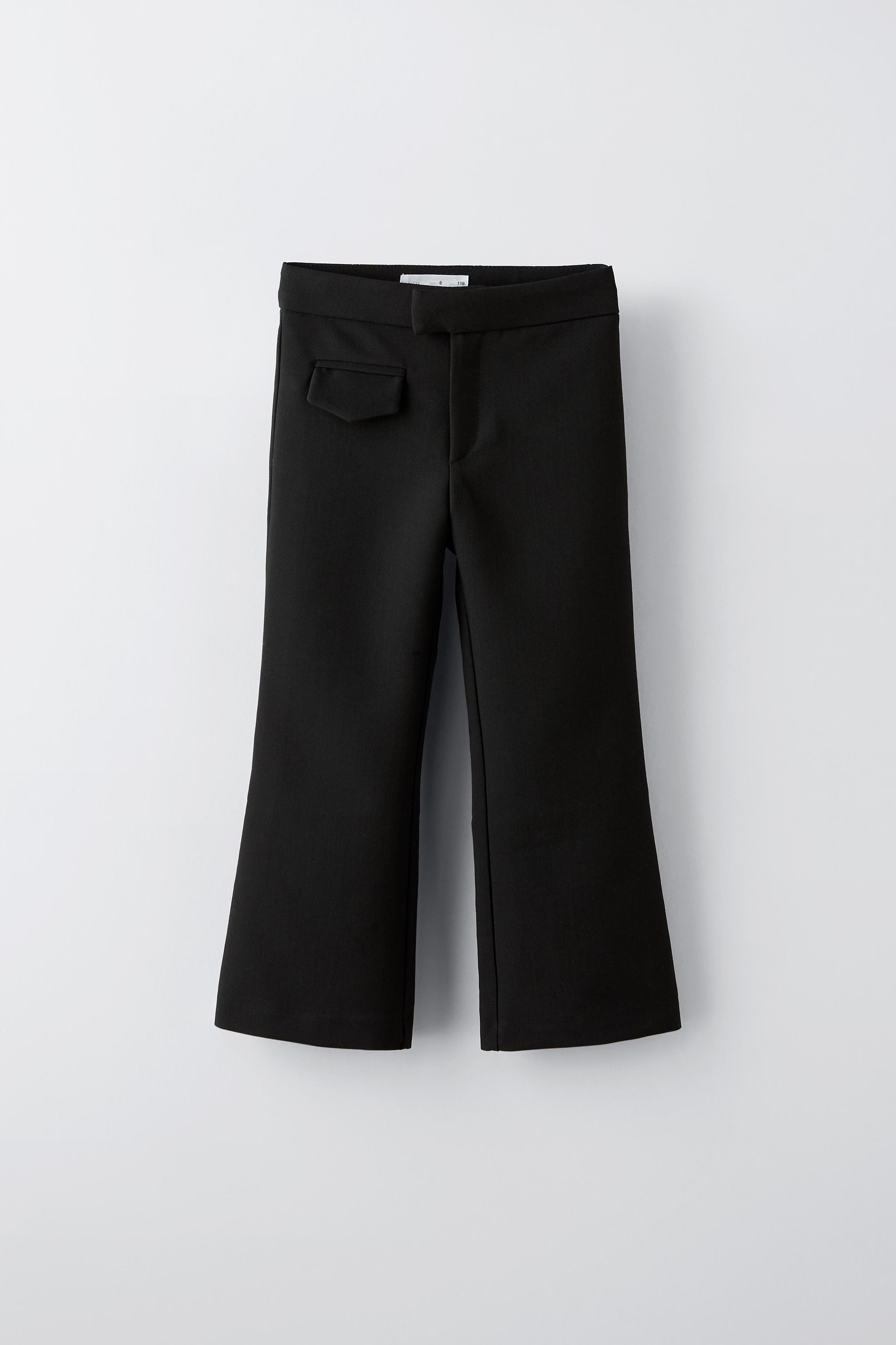 PANTALON EVASE Noir ZARA Suisse Switzerland