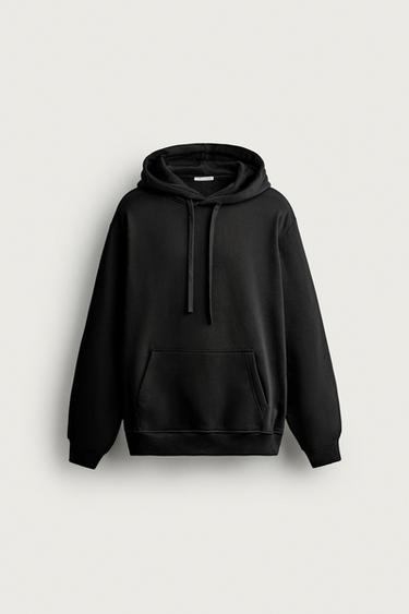 БАЗОВОЕ ХУДИ HEAVYWEIGHT — ЧЕРНЫЙ от Zara