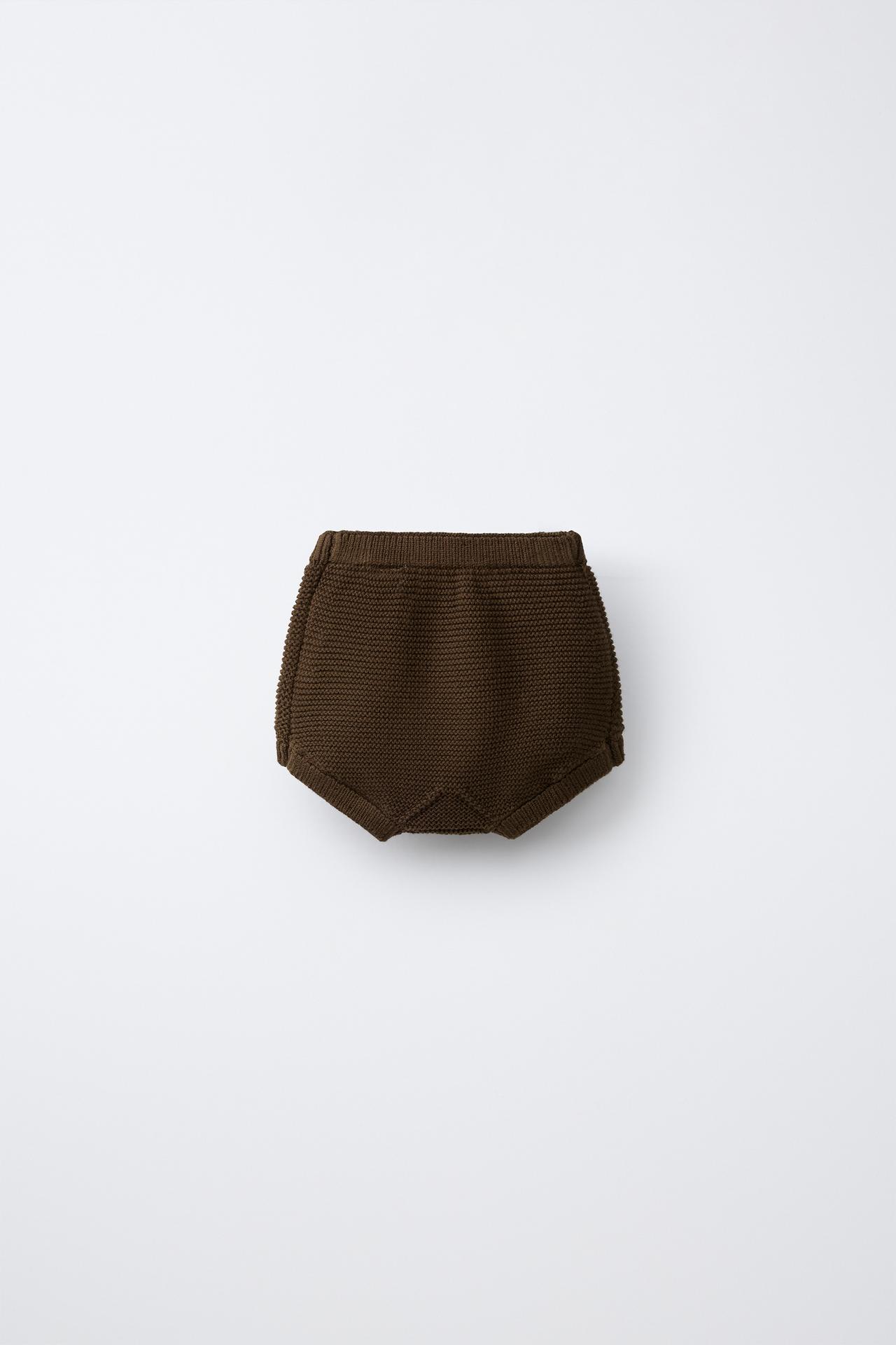 LINKS KNIT PANTIES — Brown