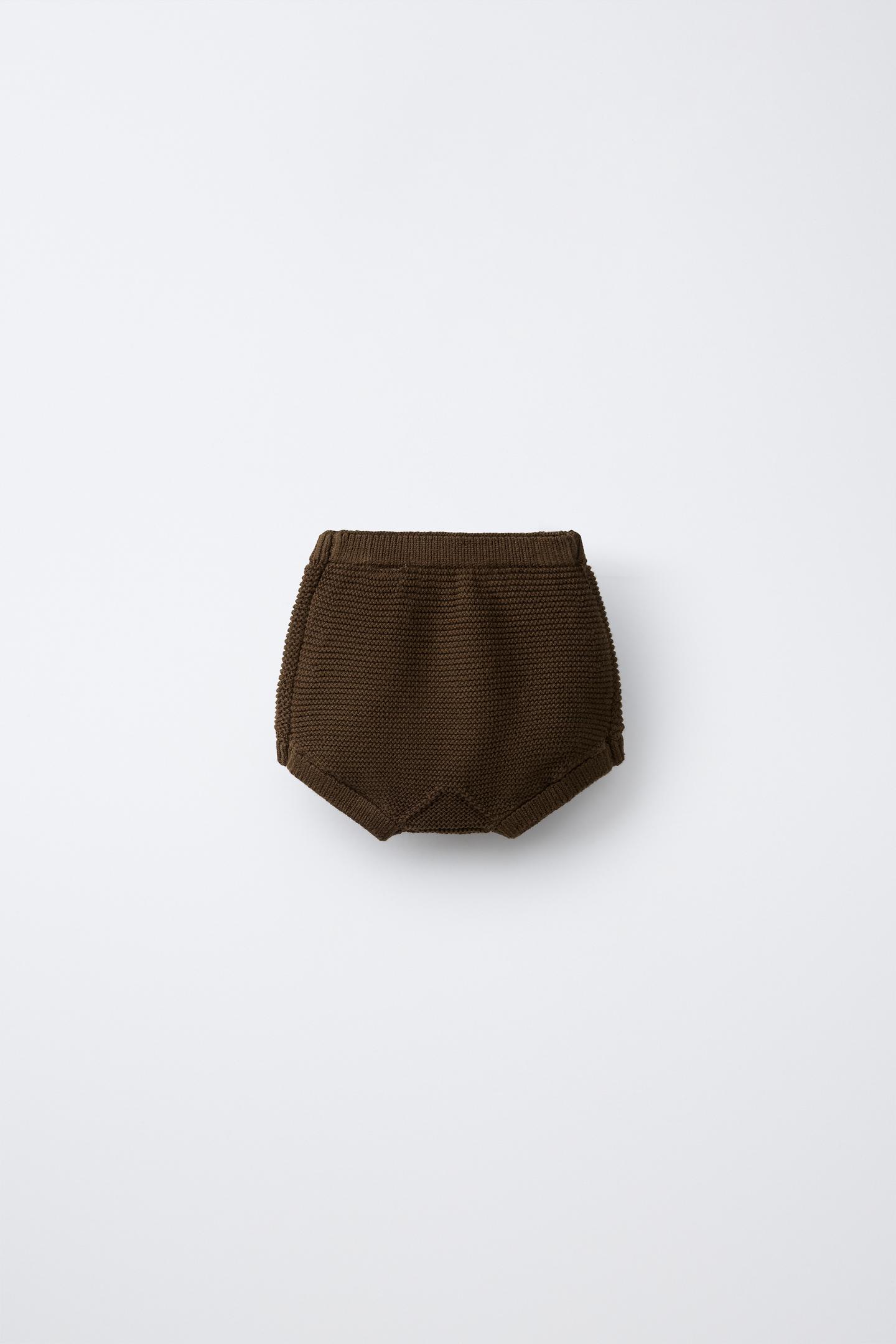 Трусы Links Knit для детей — Zara, цвет: Коричневый — фото 2