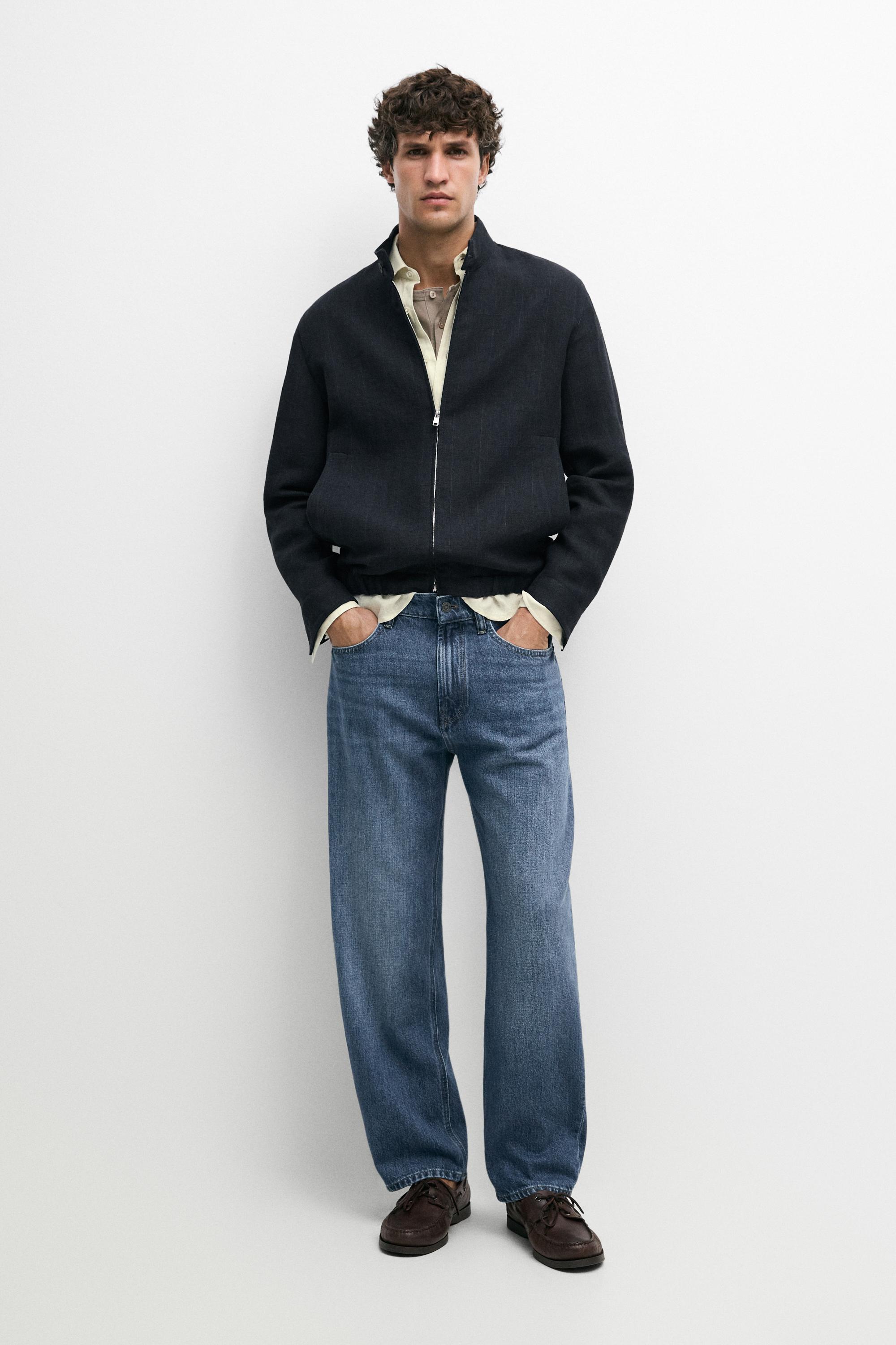 Barrel fit jeans — Blue