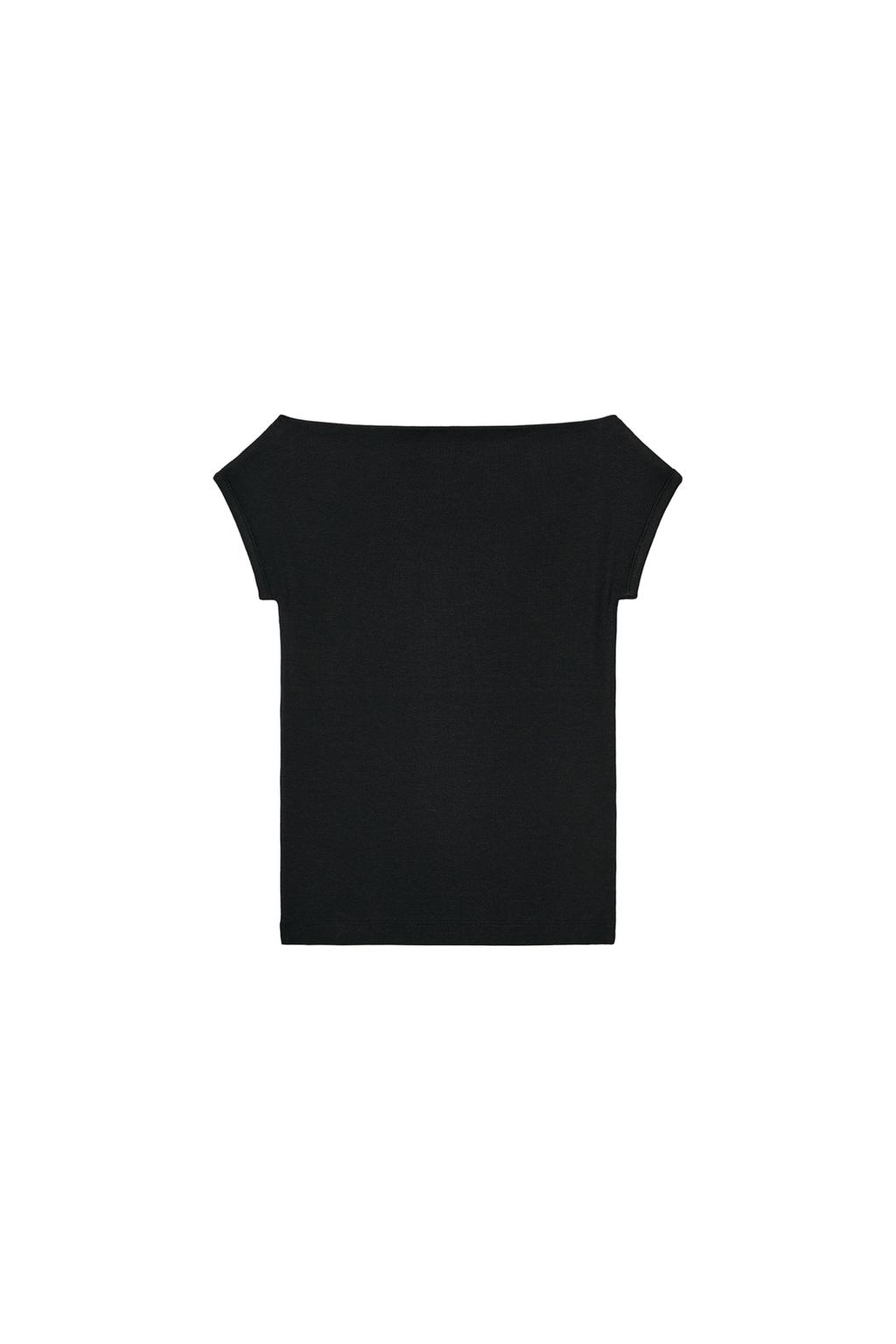 BOAT NECK T-SHIRT - image 3
