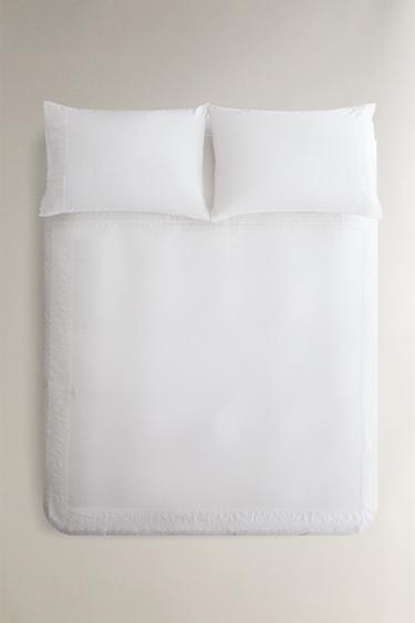 HOUSSE DE COUETTE BRODÉE - Blanc de Zara - Image 4