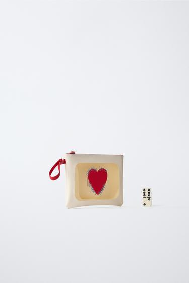 VALENTINE'S TOILETRY BAG - Ecru White by Zara - Image 5