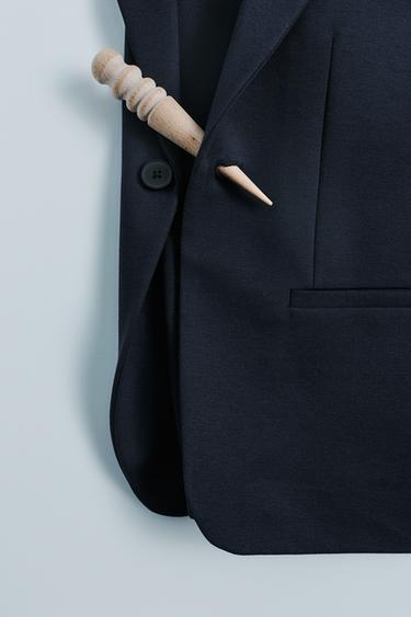 COMFORT SUIT BLAZER - Navy blue by Zara