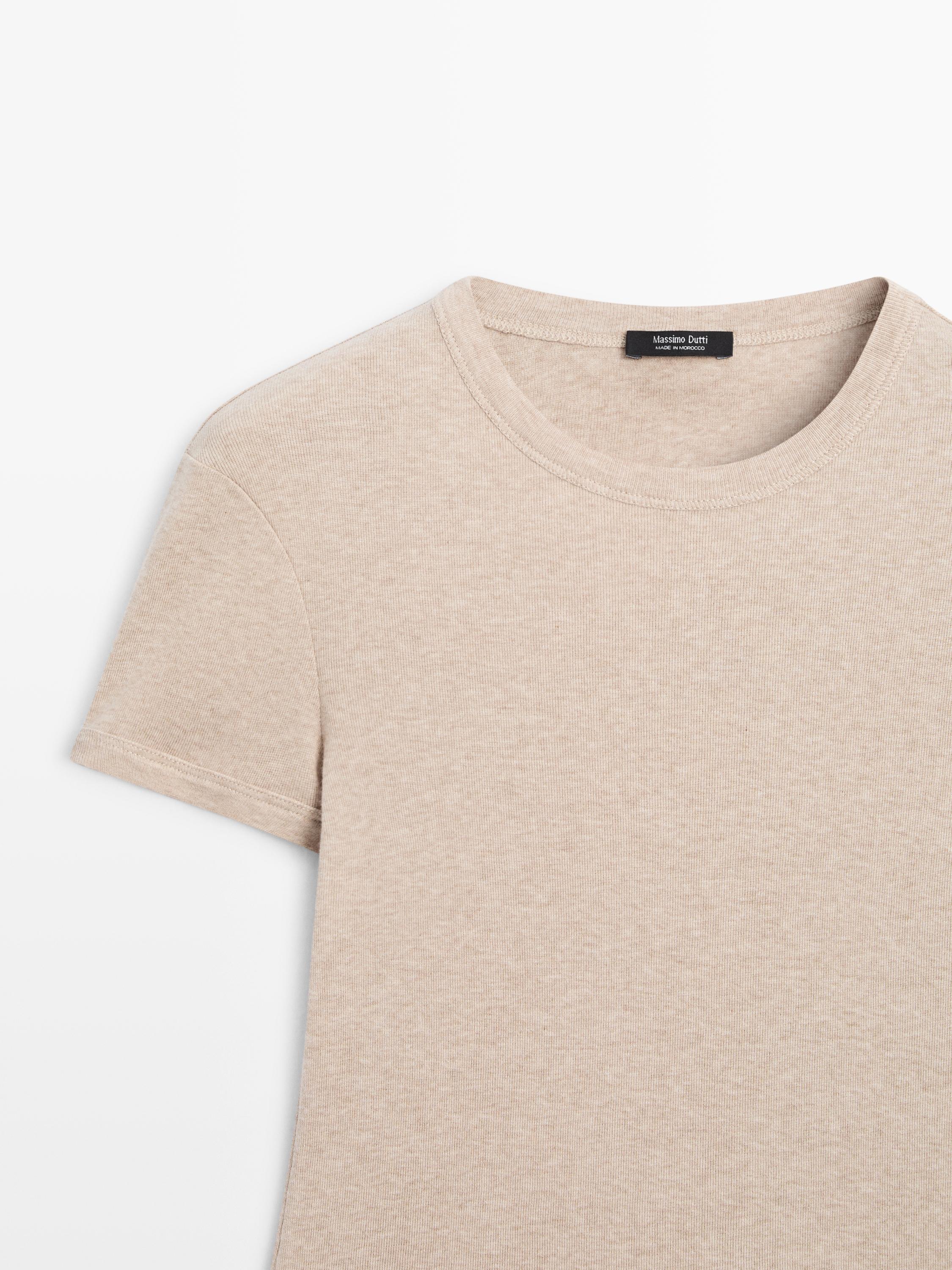 Short sleeve cotton T-shirt