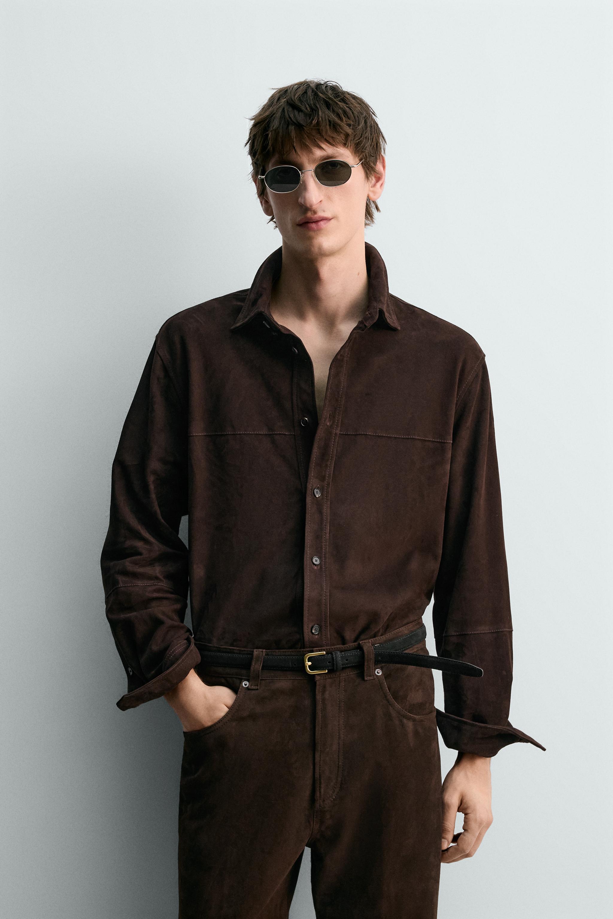 SUEDE LEATHER SHIRT