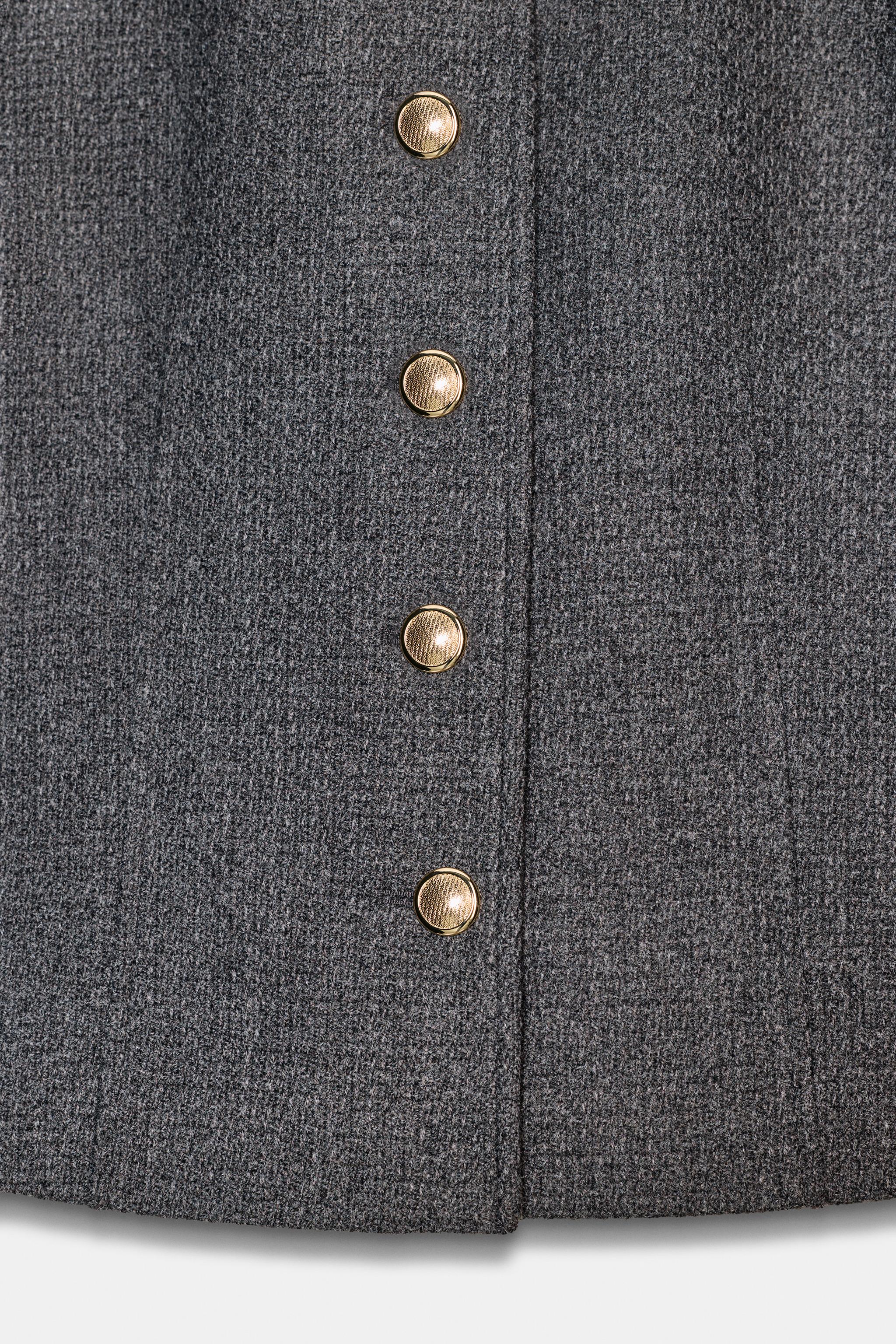 VÜCUDA OTURAN BİSİKLET YAKA BLAZER - Görsel 9