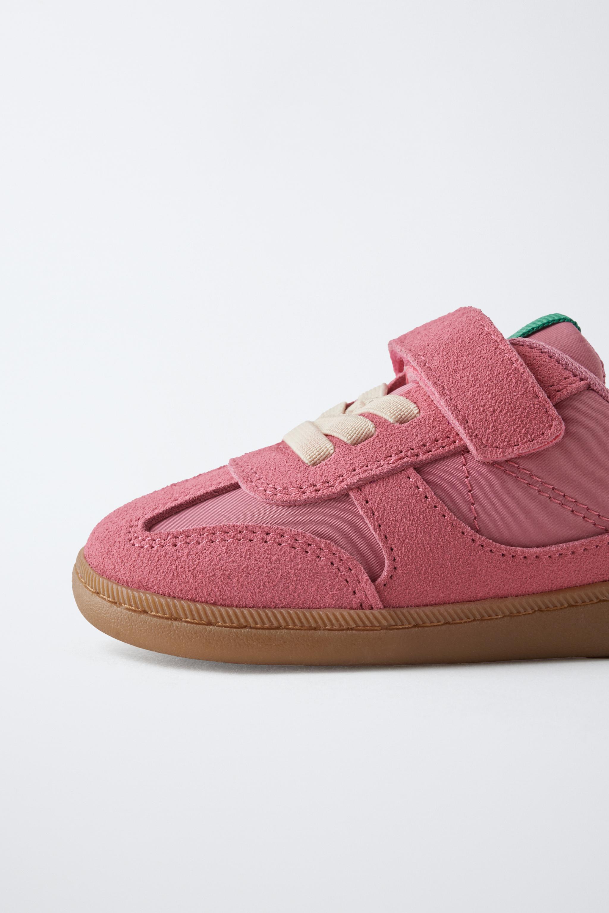 レトロスニーカー - ピンク | ZARA Japan / 日本