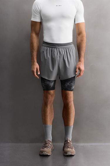 SHORT COURT DE RUNNING - Violet de Zara - Image 1