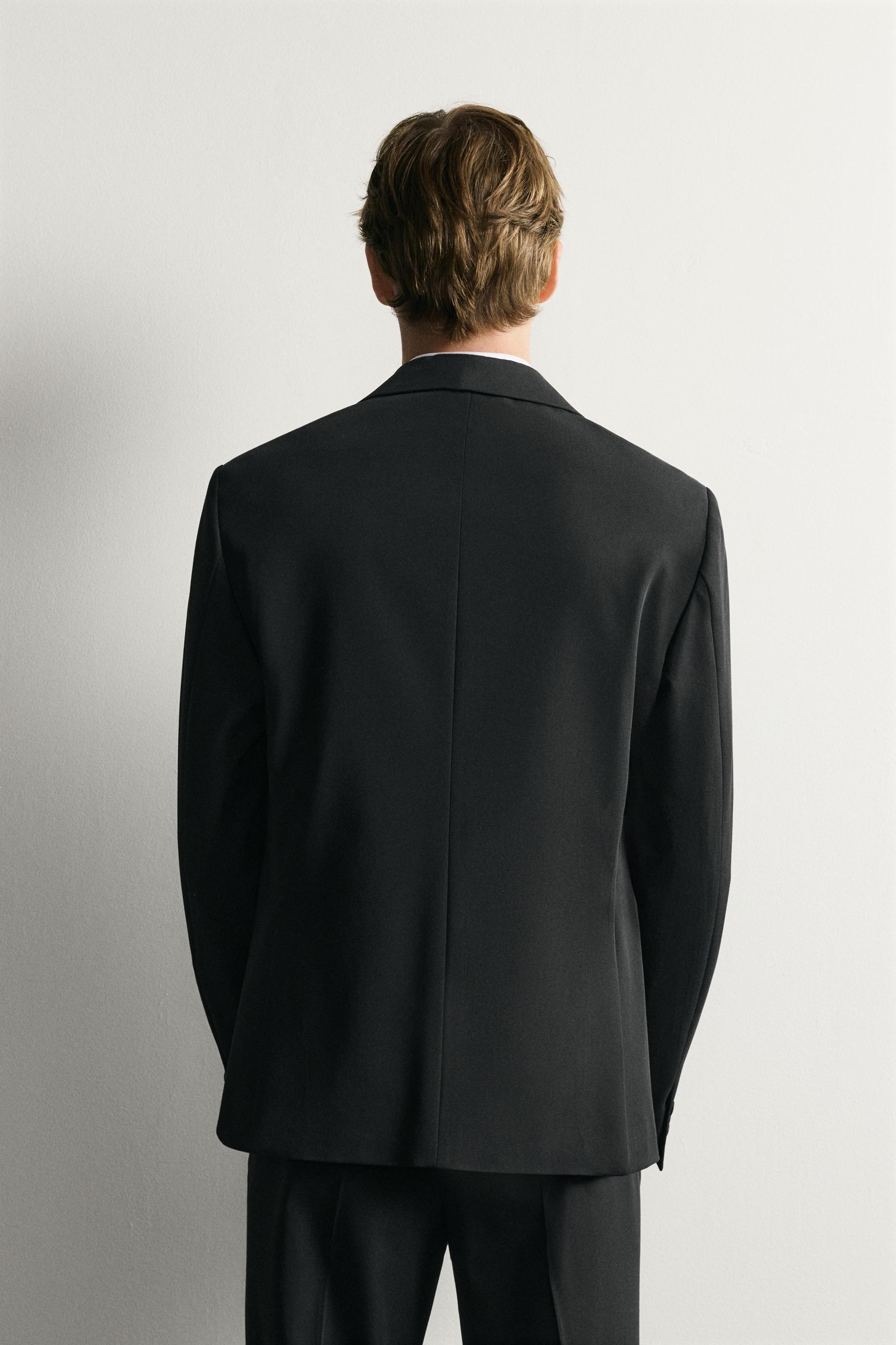 Мужские куртки Zara SLIM FIT SUIT JACKET — фото 3