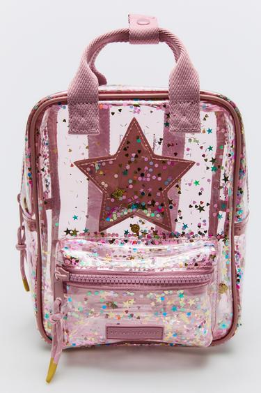 Zara MINI FANTASY BACKPACK - Pink
