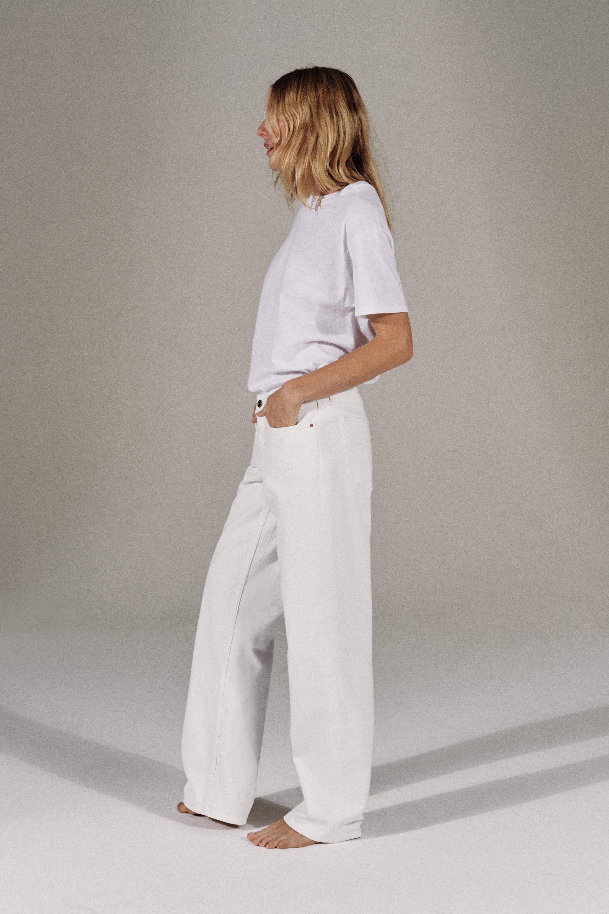 RUSTIC COTTON T-SHIRT — White