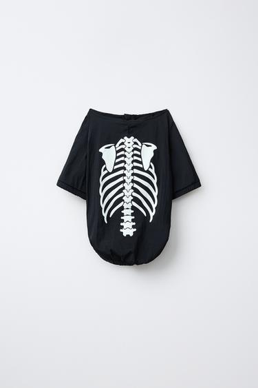 SKELETON PET COSTUME - Black by Zara