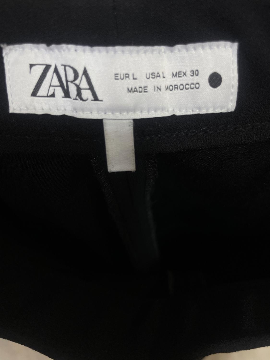 ZW COLLECTION STRAIGHT-FIT CROPPED TROUSERS - Image 3