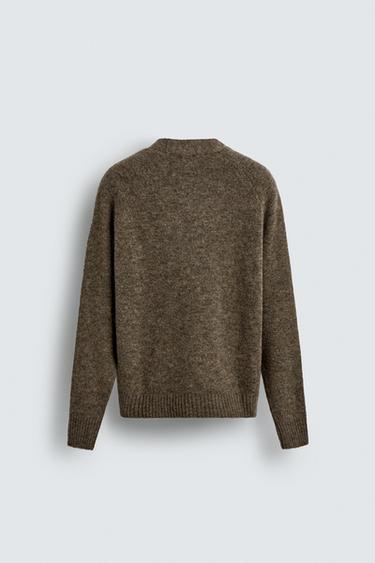 CARDIGAN RELAXED FIT ÉDITION LIMITÉE - Marron de Zara - Image 9