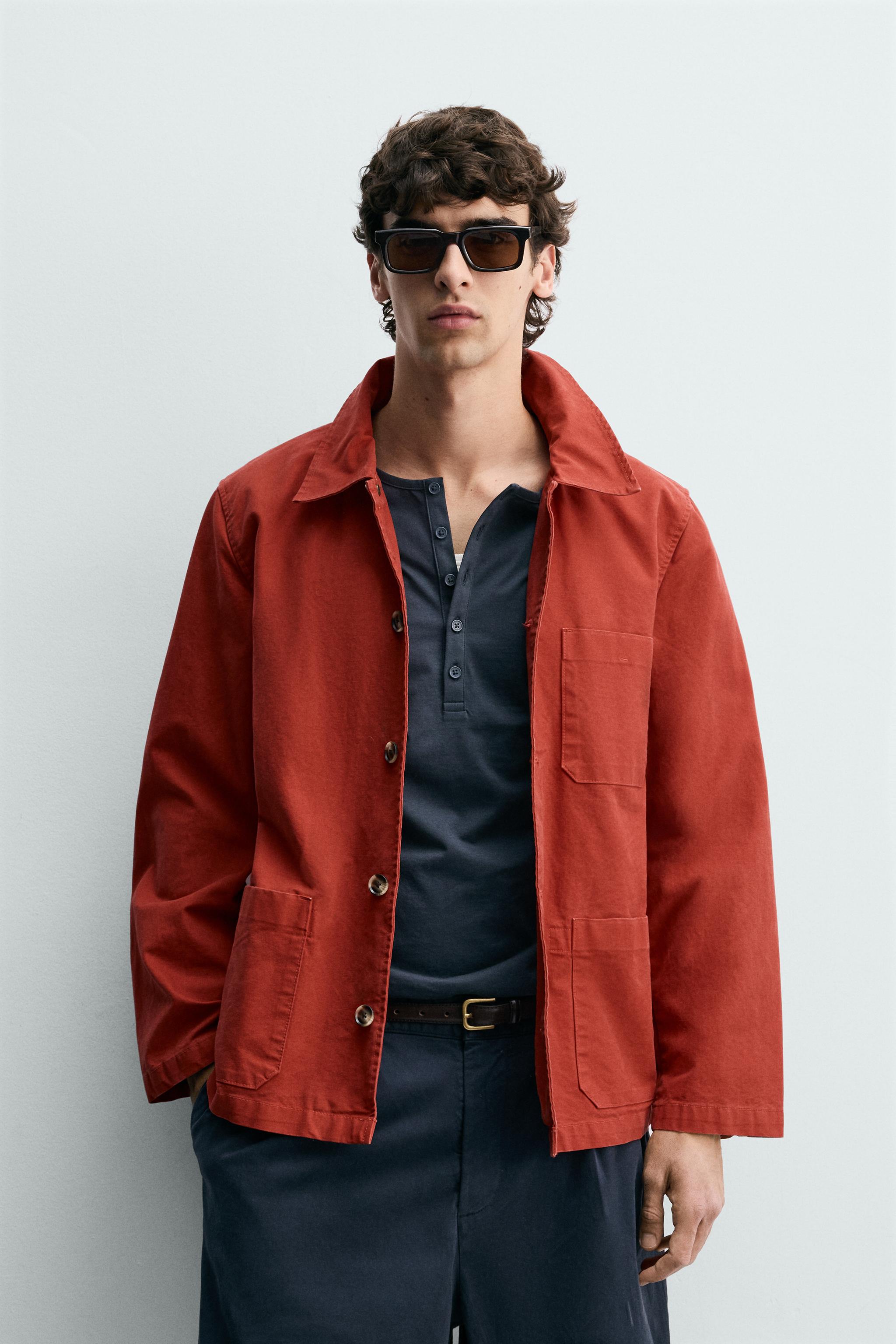WASHED REGULAR FIT OVERSHIRT