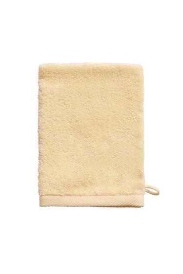 COTTON TERRY BATH MITT – Világossárga a ZARA-tól