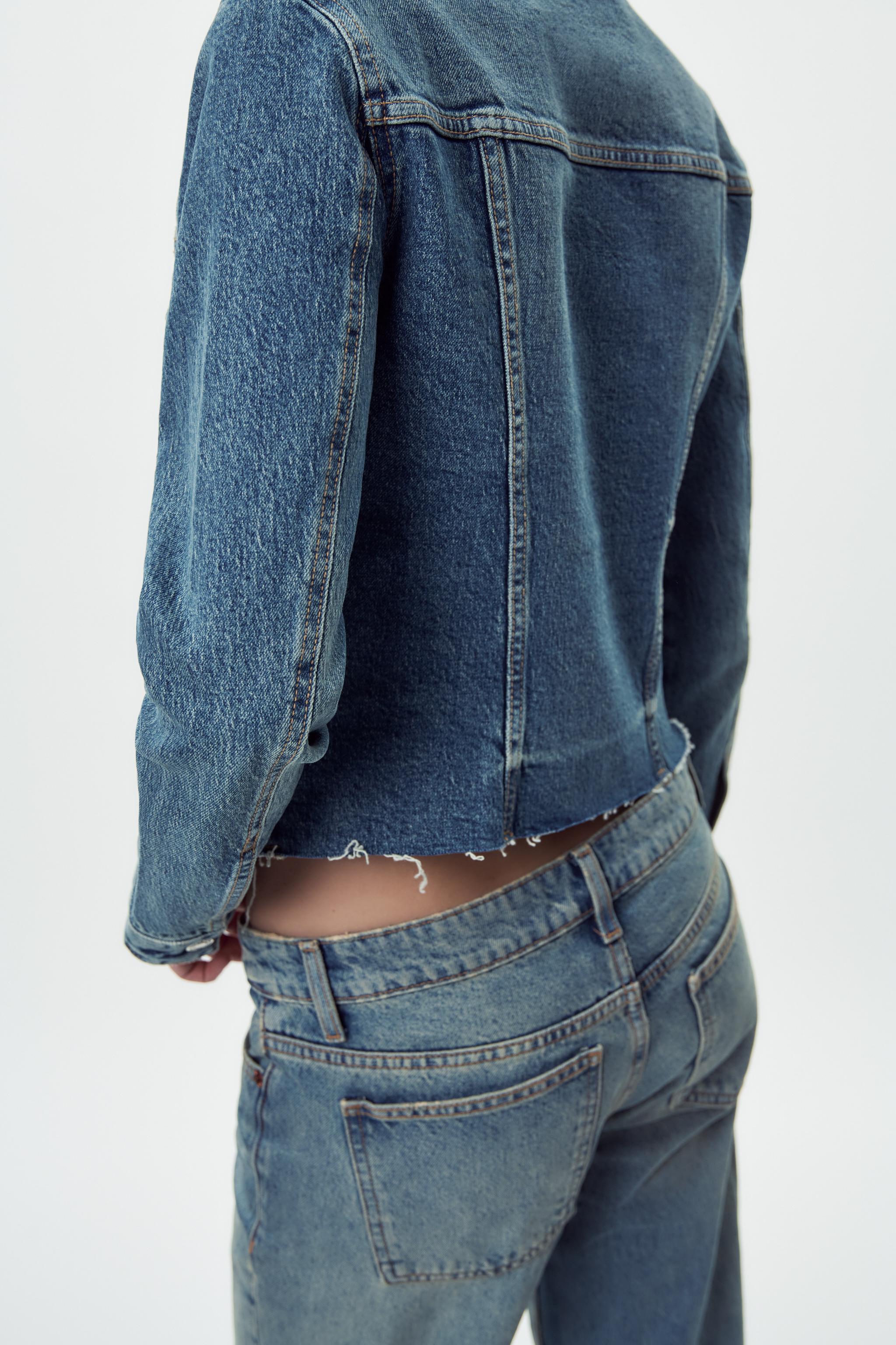 Cropped denim sale jacket australia