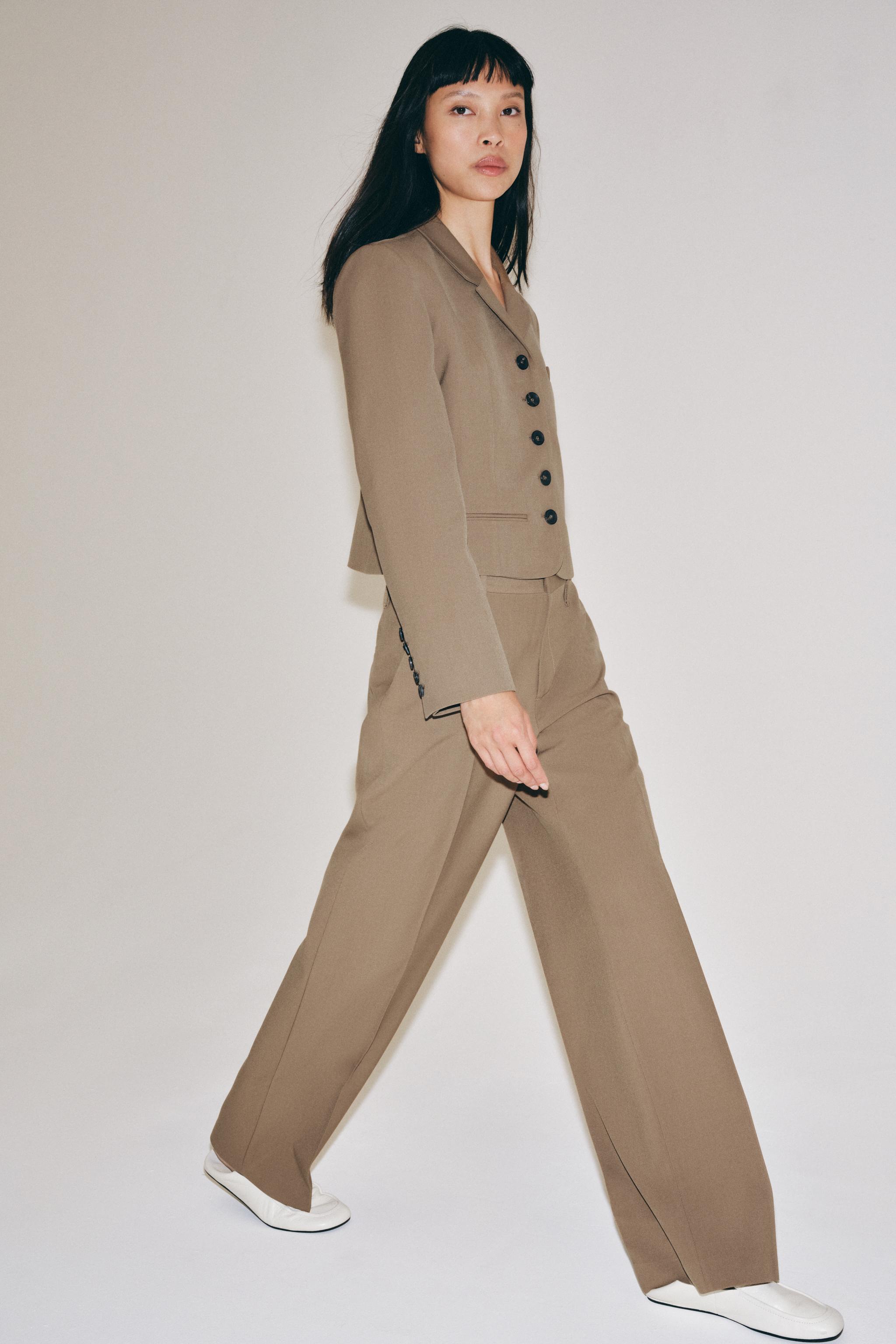 VESTE CINTRÉE À BOUTONS ZW COLLECTION