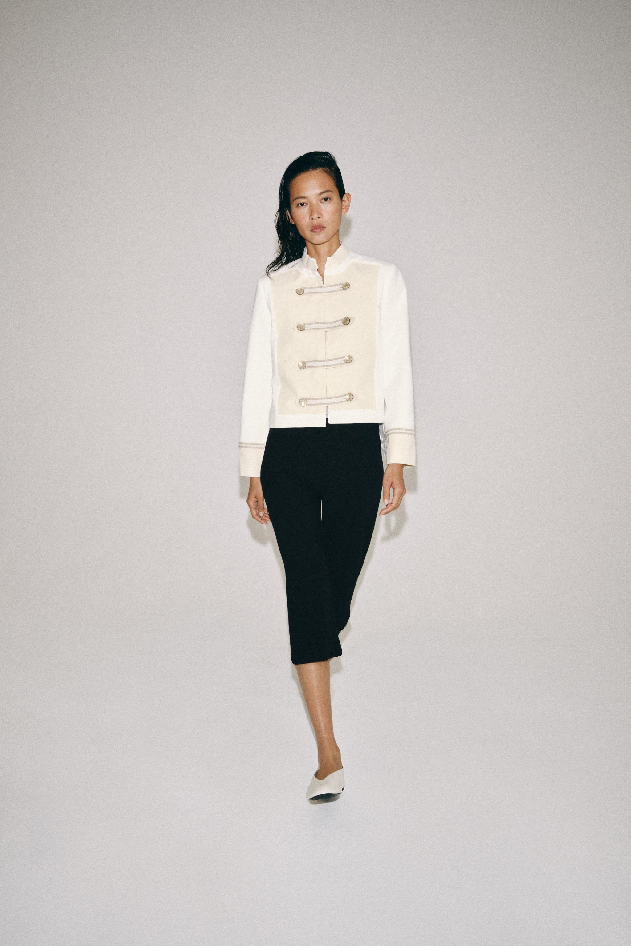 Женские брюки Zara ZW COLLECTION CAPRI PANTS