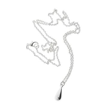 STONE PENDANT NECKLACE - Silver by Zara
