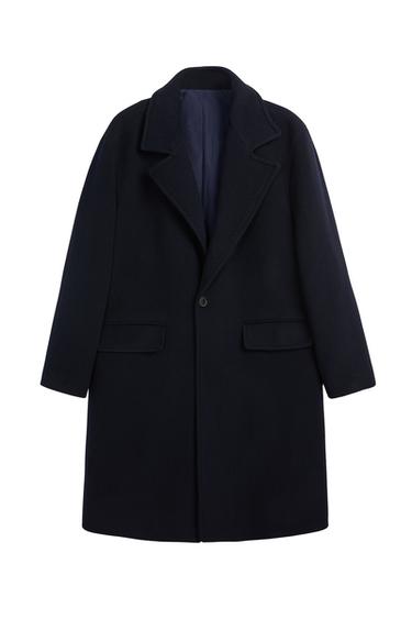 OVERSIZED COAT WITH WOOL