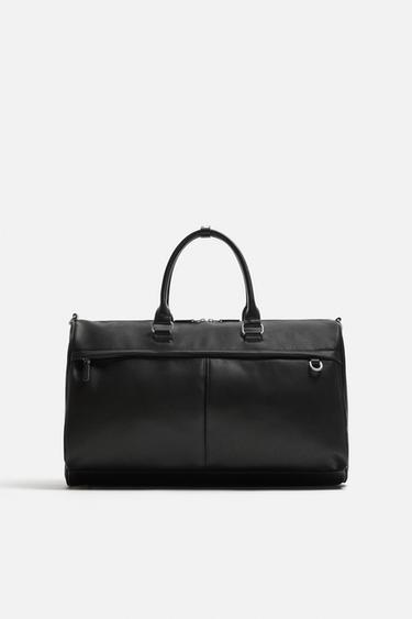 Cartera Zara Rubberized Hombre Negras Hombre Cartera ZARA Con