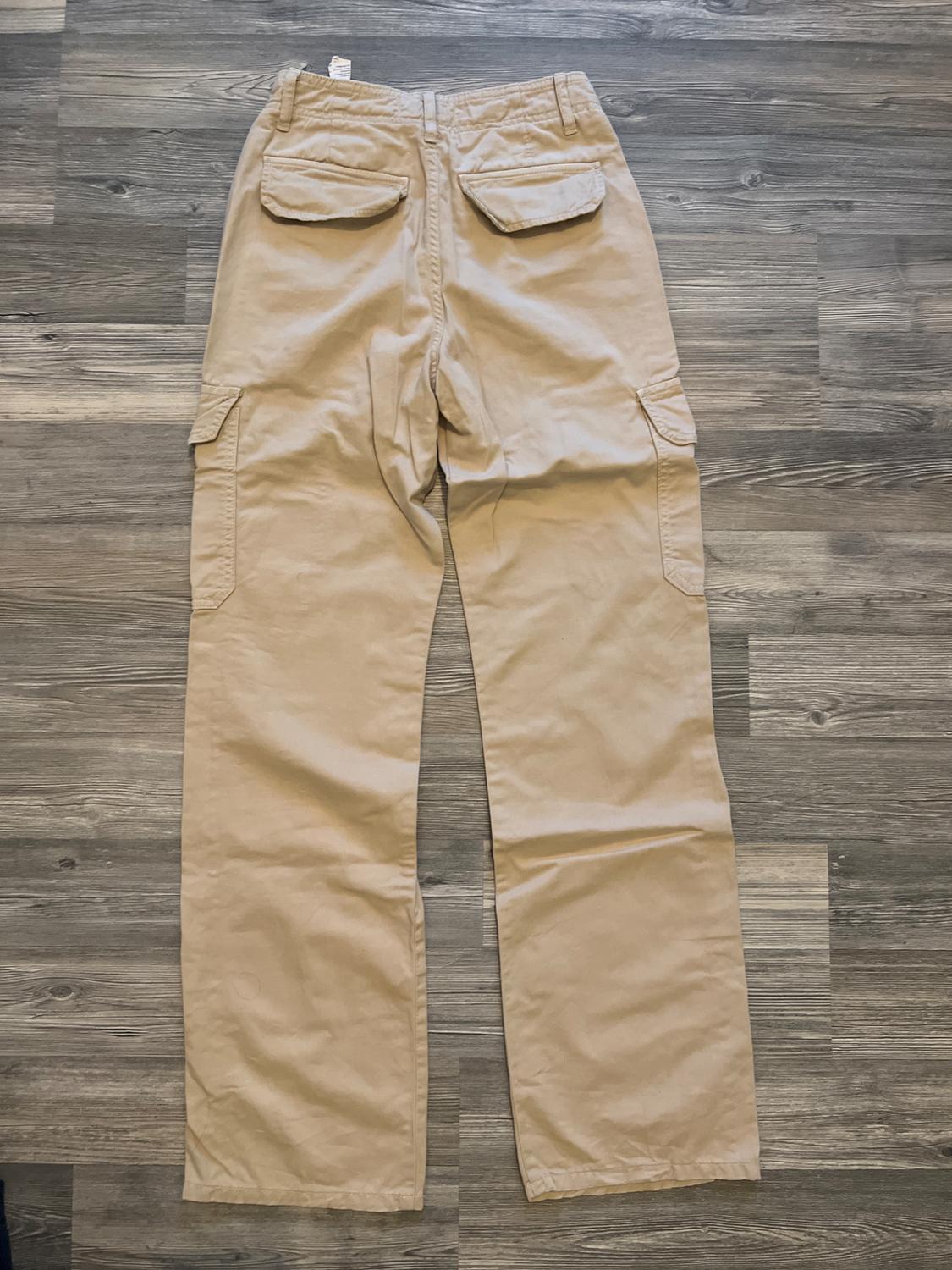 HIGH-RISE STRAIGHT TRF CARGO TROUSERS - Image 4