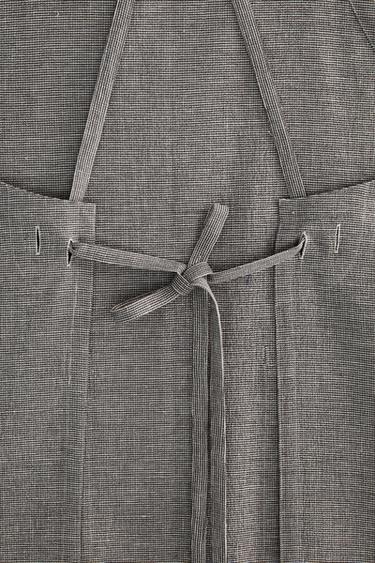 TABLIER LIN - Vert de Zara - Image 4