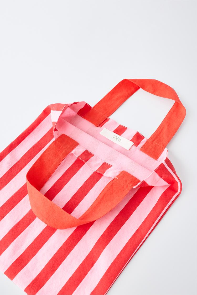 Bolso de Estampado de Rayas 3