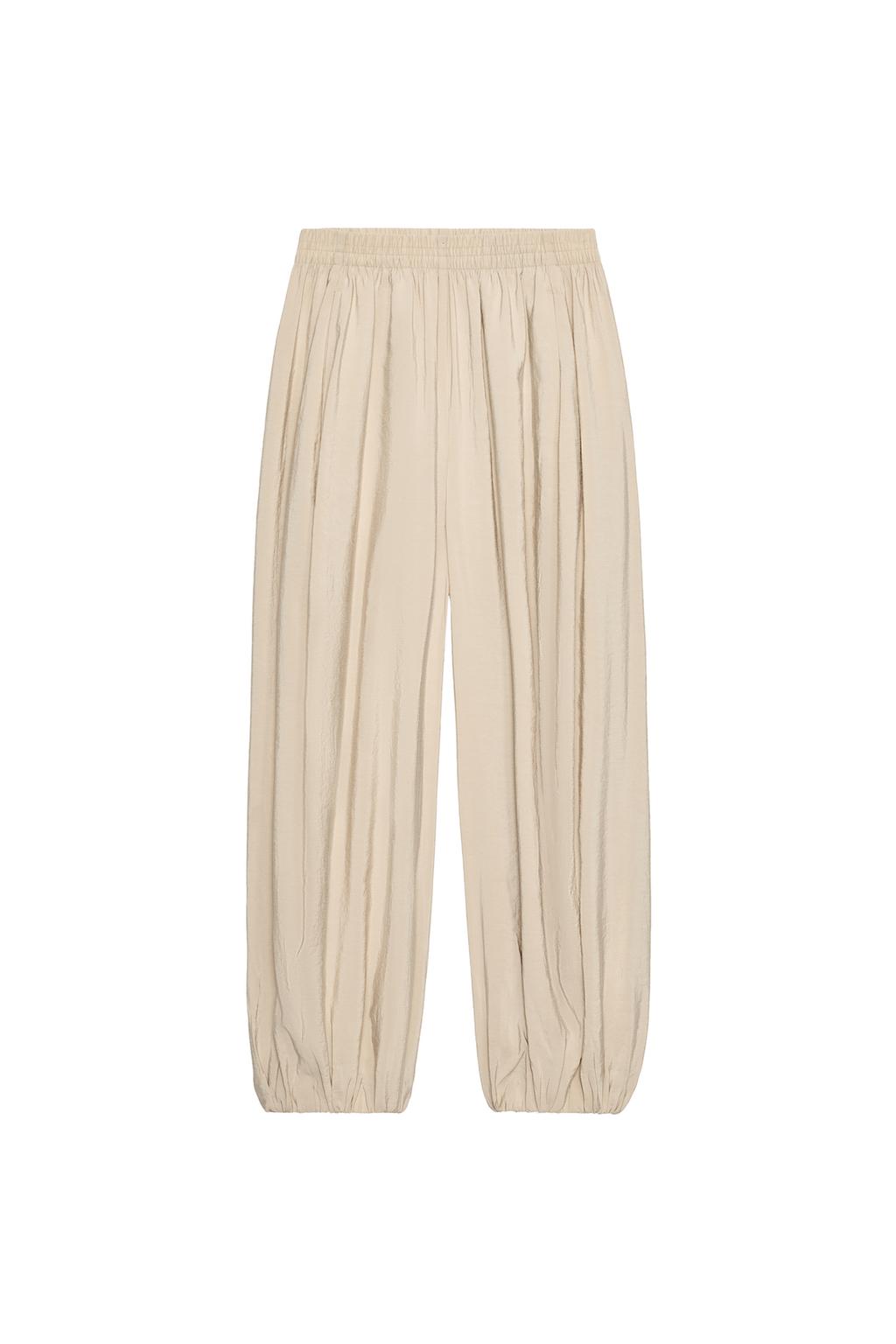 ELASTIC WAIST BALLOON PANTS - image 4