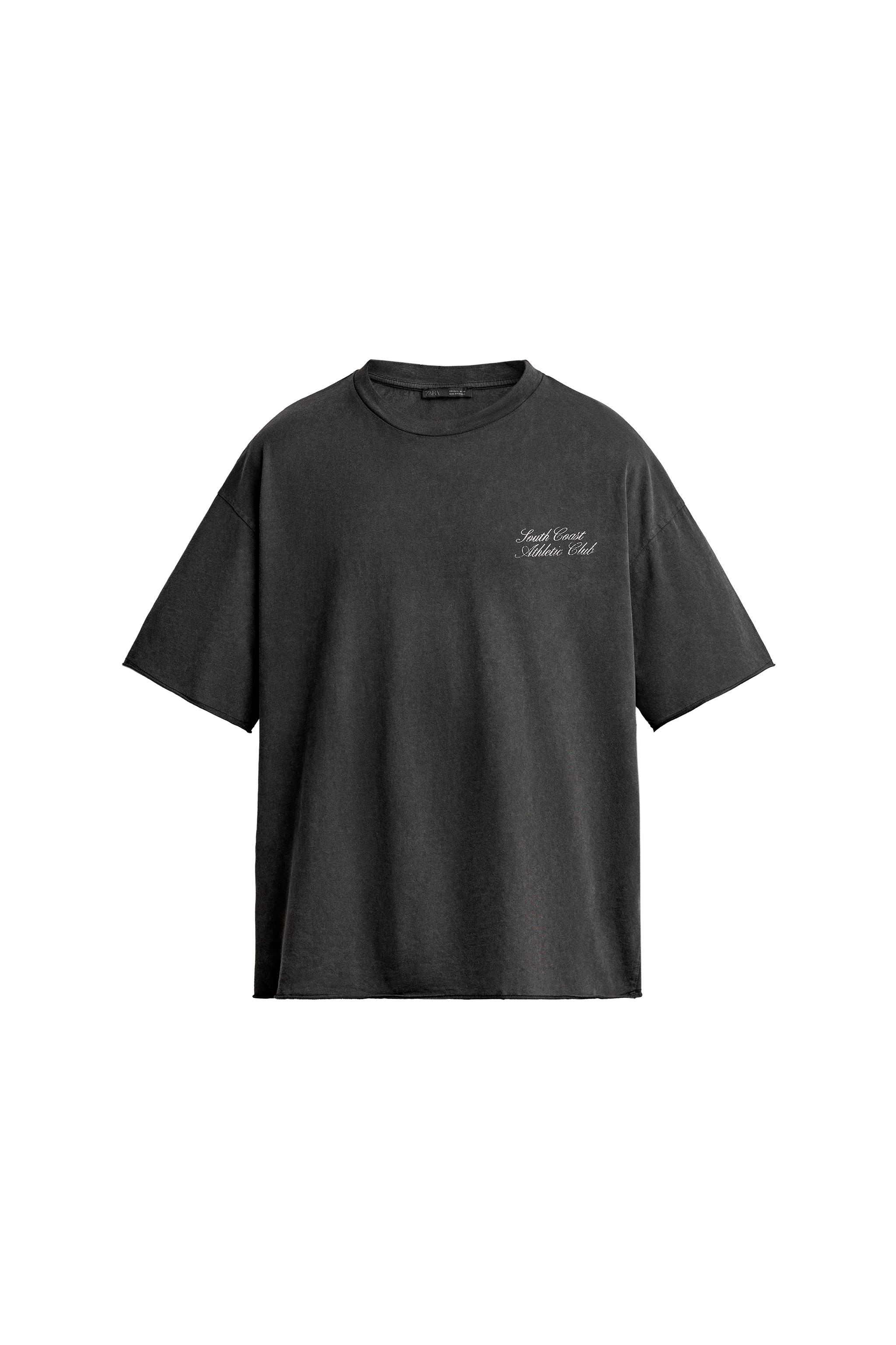 CAMISETA RELAXED FIT ESTAMPADO LAVADO