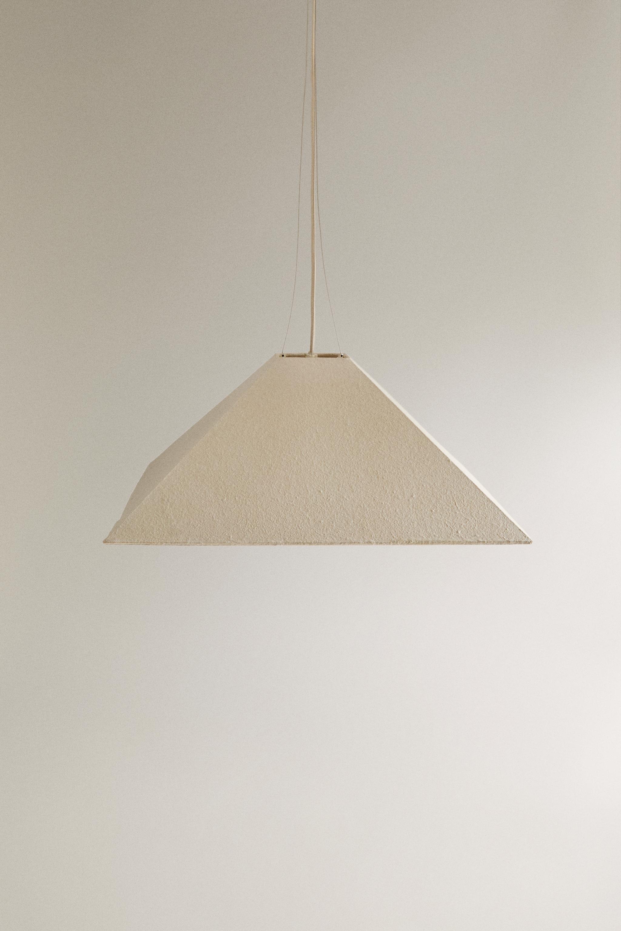 LAMPE PLAFOND PAPIER GÉOMÉTRIQUE