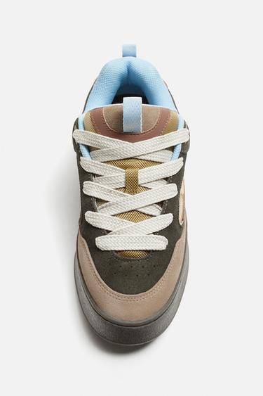 TENNIS MULTICOLORES - Marron de Zara - Image 4