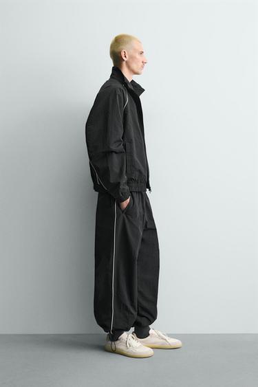 VESTE TECHNIQUE À CONTRASTES - Noir de Zara - Image 3