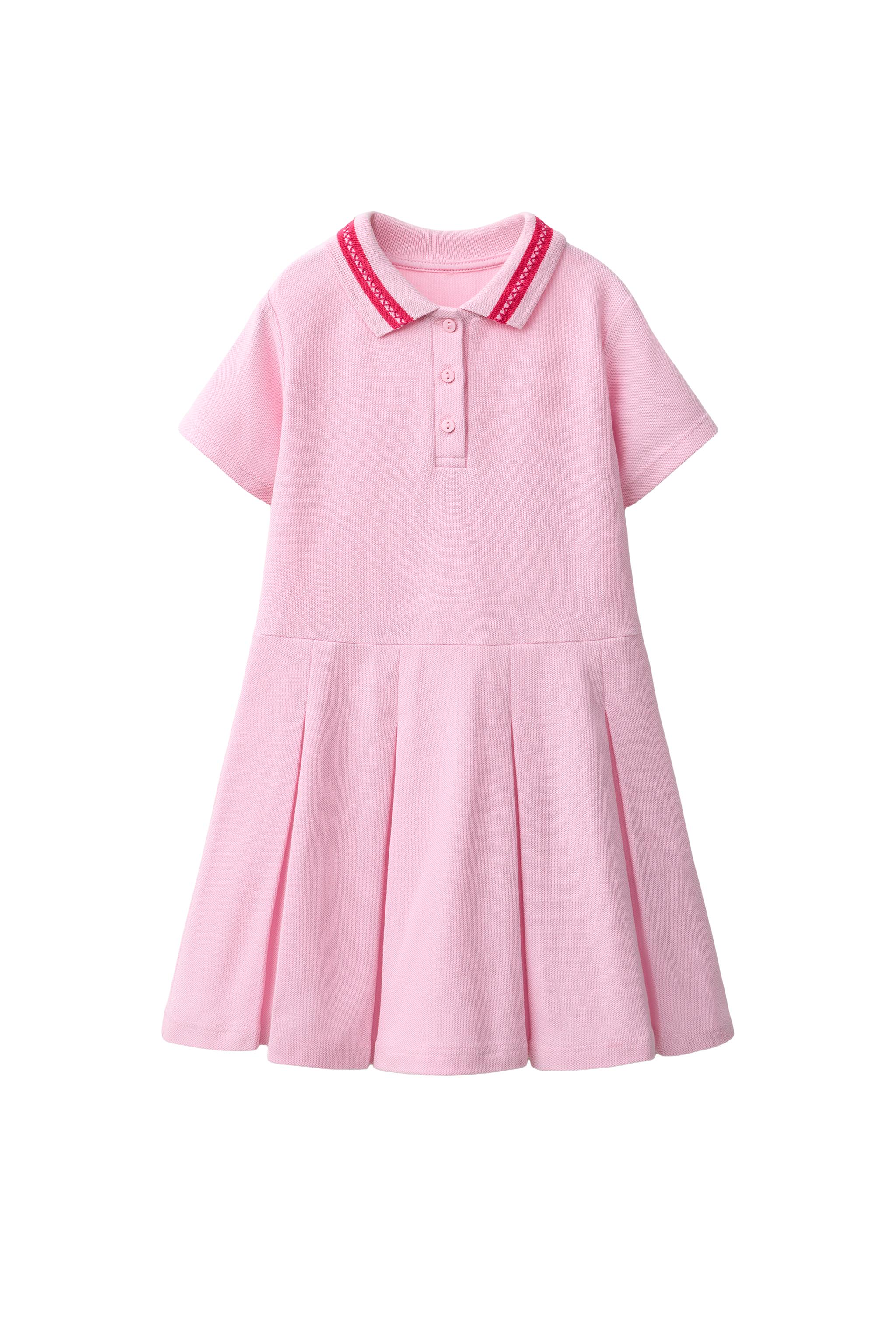 VESTIDO PIQUÉ CUELLO POLO