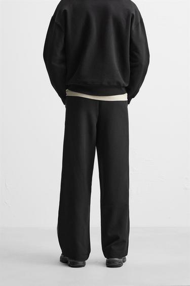 TECHNICAL TROUSERS WITH SIDE PANEL - Black by Zara - Image 2