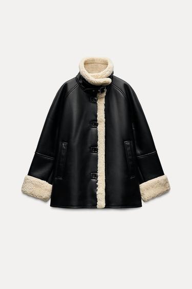 ZW COLLECTION BUNDA S OBOJM RUBEM - ern od Zara