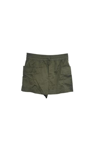 CARGO KHAKI SKORT