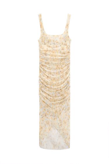 VESTIDO TUL ESTAMPADO