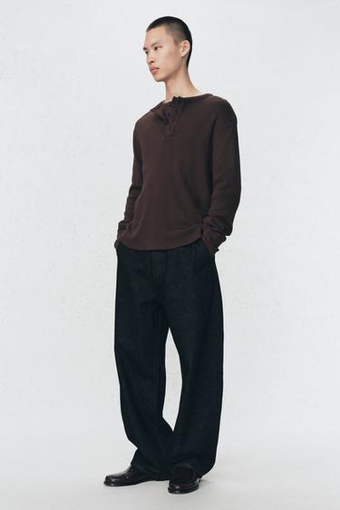 JEANS BALLOON FIT SOSHIOTSUKI x ZARA - Zara 인디고