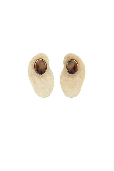 IRREGULAR MIRROR EARRINGS
