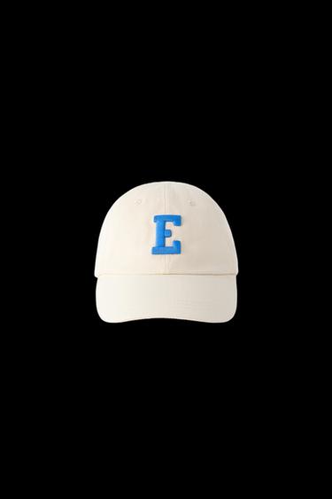 Zara INITIAL EMBROIDERED CAP - Sand - Image 0
