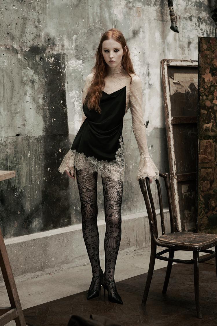 ZW COLLECTION LIMITED EDITION COMBINATION MINI DRESS