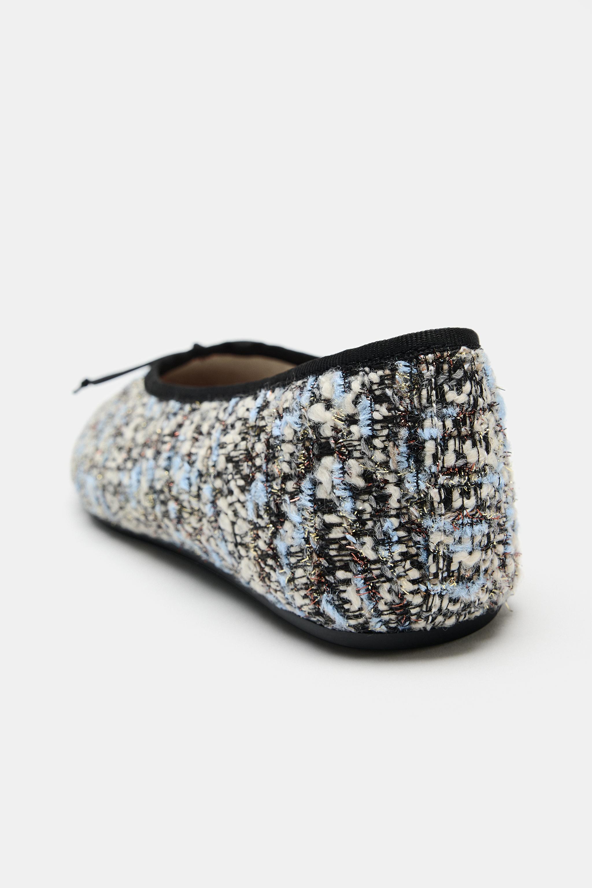 FABRIC BOW BALLET FLATS