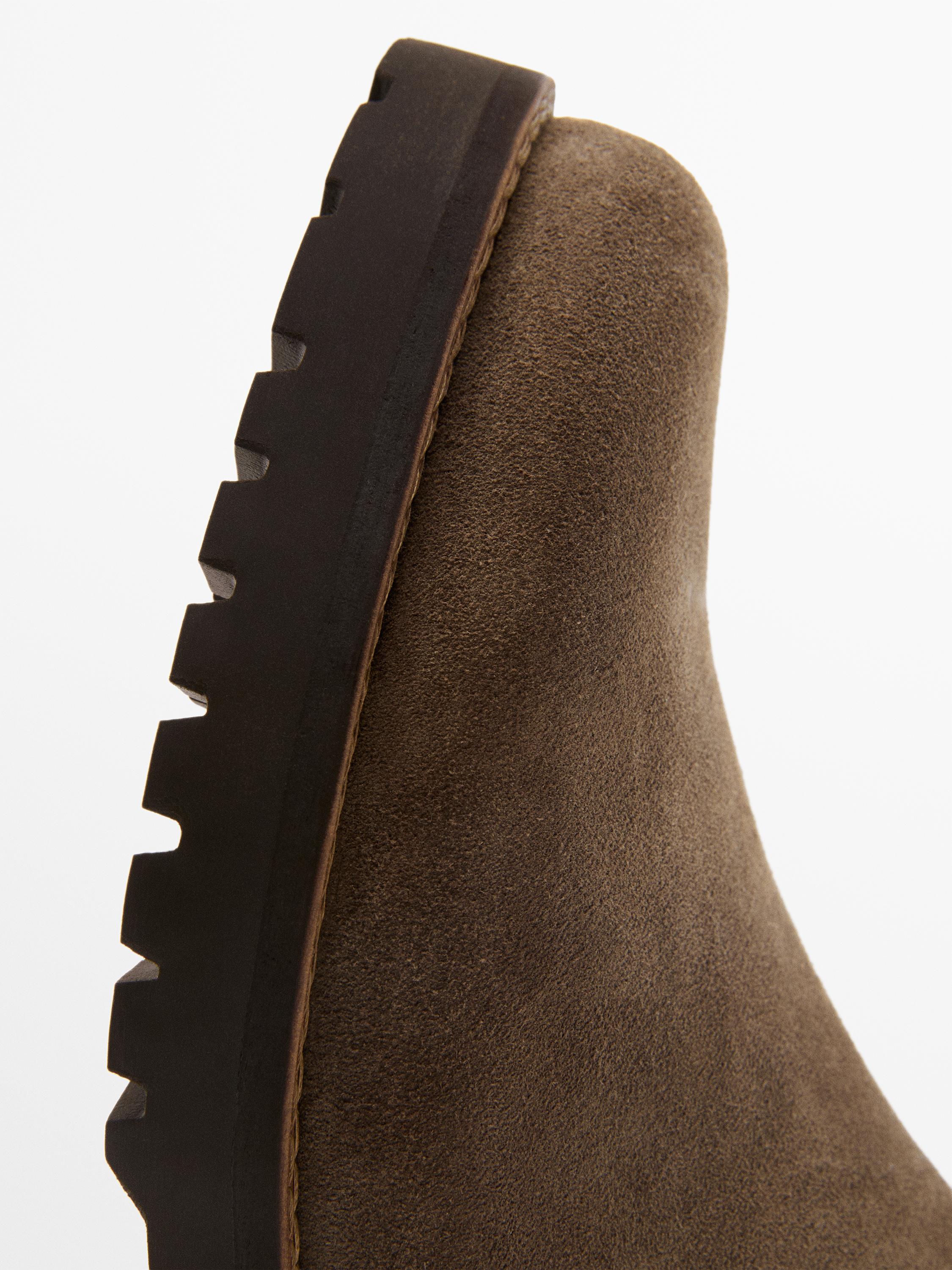 Chelsea boots en cuir